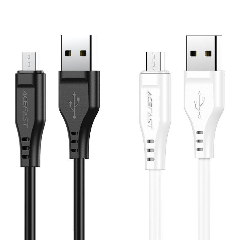 Acefast C3-09 Micro USB Şarj ve Data Kablosu Beyaz - 3