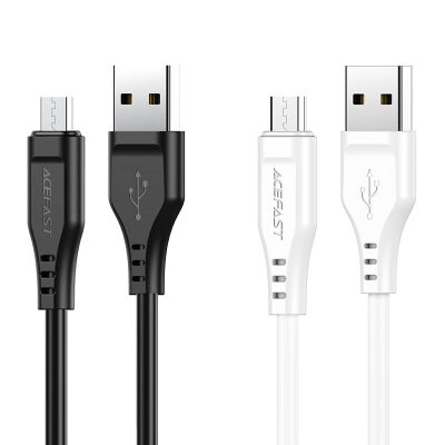 Acefast C3-09 Micro USB Şarj ve Data Kablosu Beyaz - 3