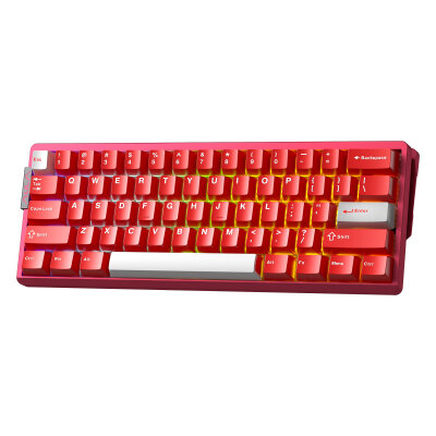 Aula AG60 Max Alüminyum Manyetik Hall Effect Frostcore Switch 8000Hz RGB TKL Hot Swap Gaming Oyuncu Klavyesi Kırmızı - 8