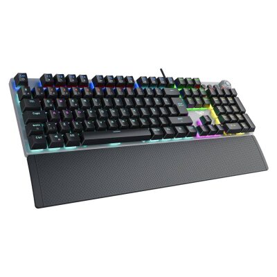 Aula F2058 Bilek Destekli RGB Makrolu Mekanik Kablolu Oyuncu Klavyesi - 3