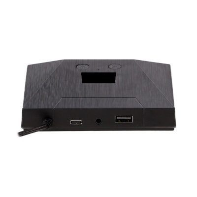 Aula F65 Aux Type-C ve USB-A Hub Özellikli RGB Kulaklık Standı - 3