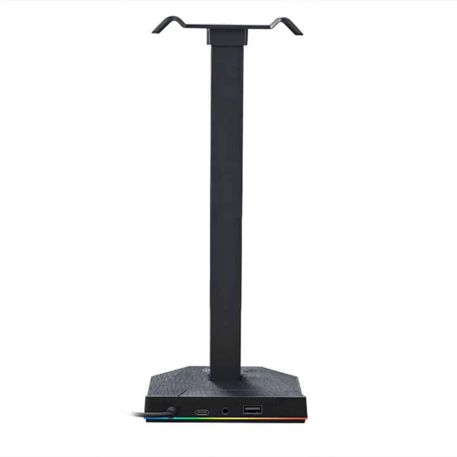 Aula F65 Aux Type-C ve USB-A Hub Özellikli RGB Kulaklık Standı - 2