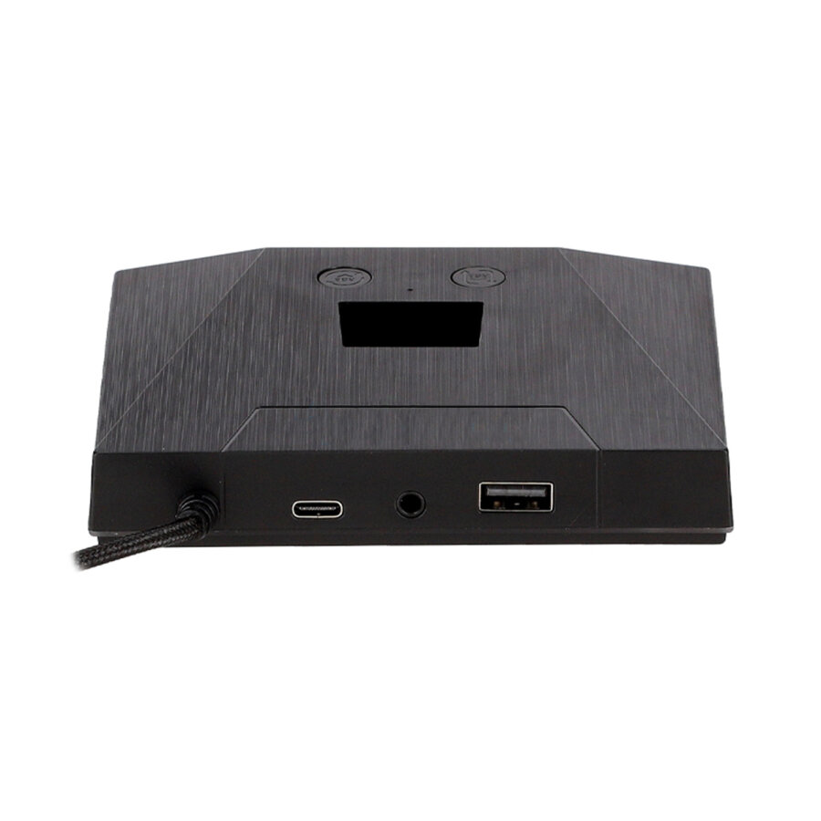 Aula F65 Aux Type-C ve USB-A Hub Özellikli RGB Kulaklık Standı - 3
