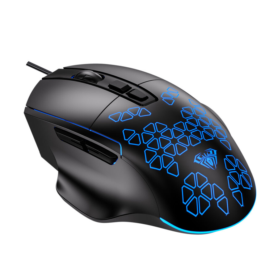 Aula F812 7200DPI RGB 7 Tuşlu Makro Optik Gaming Oyuncu Mouse - 2