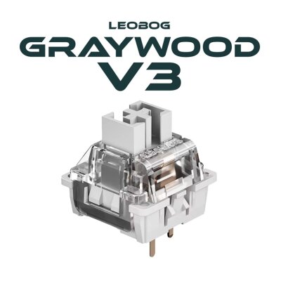 Aula F99 3 Modlu RGB Hot Swap Mekanik Linear GrayWood V3 Switch Kablosuz Makrolu Klavye Gri - 5