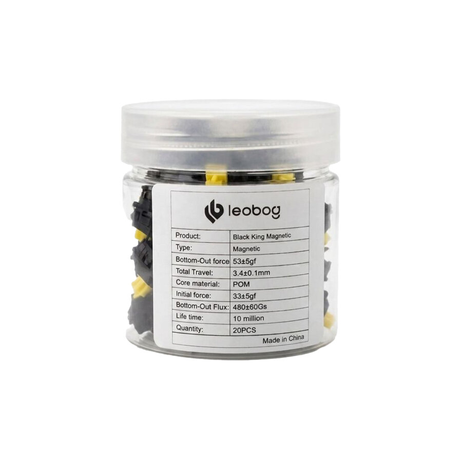 Aula Leobog Black King Manyetik Switch 20 Adet - 9