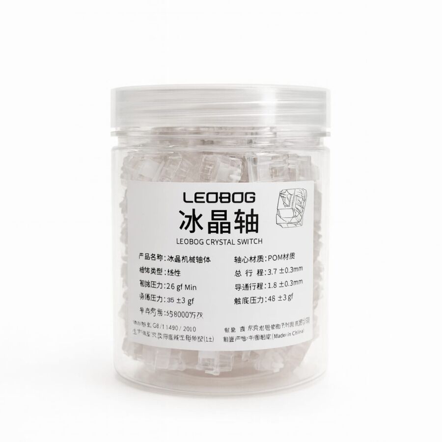 Aula Leobog Crystal Lineer Mekanik Switch 100 Adet - 6