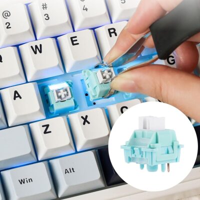 Aula Leobog Ice Vein Lineer Mekanik Switch 100 Adet - 6