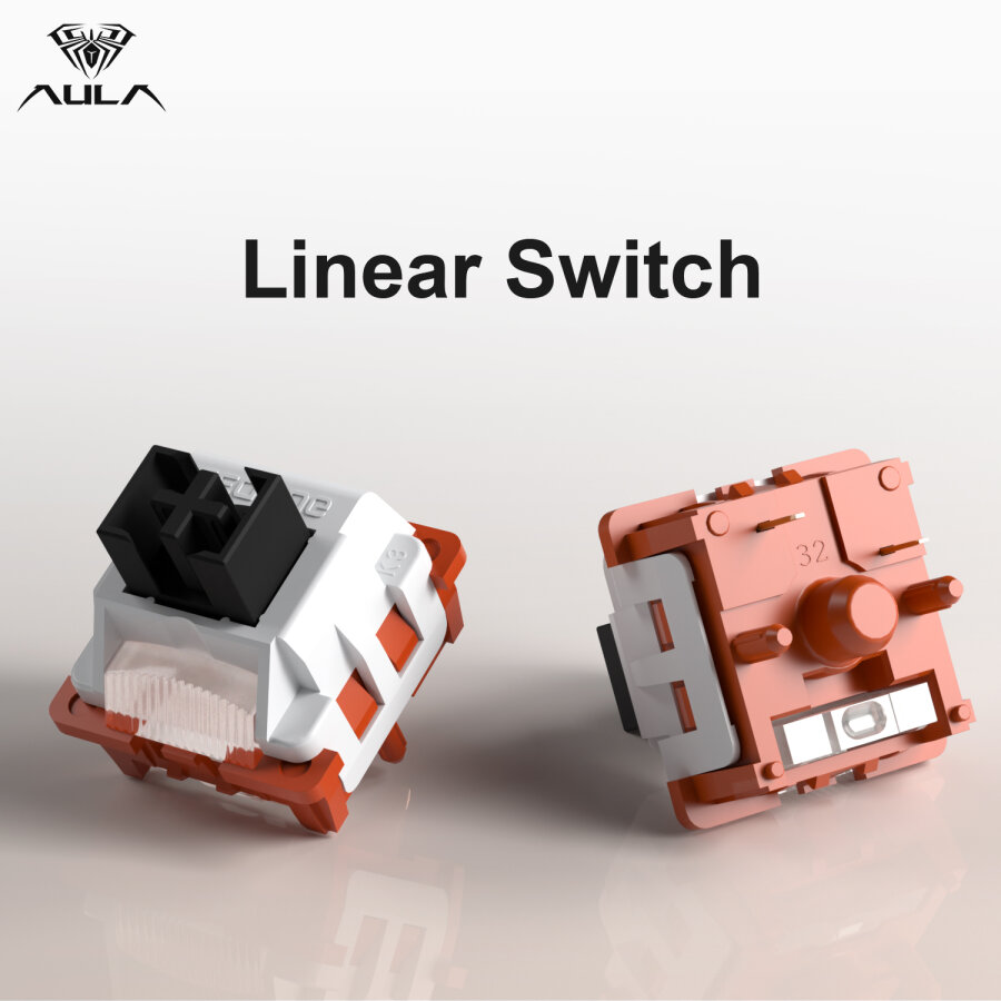 Aula Leobog Space Golden Lineer Mekanik Switch 100 Adet - 4