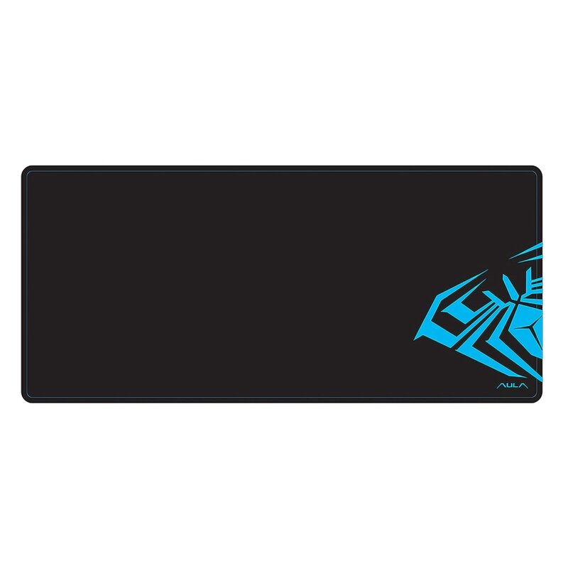 Aula MP-XL 90x40cm Gaming Oyuncu Mousepad Kaymaz Tabanlı Kenar Dikişli Siyah - 1