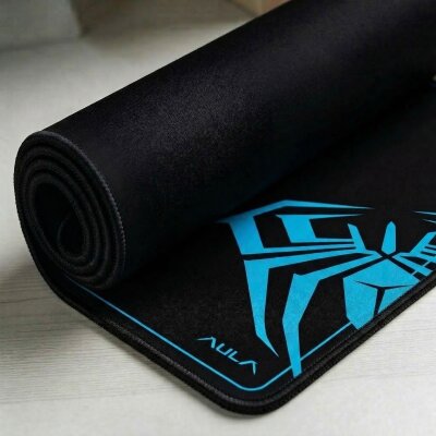 Aula MP-XL 90x40cm Gaming Oyuncu Mousepad Kaymaz Tabanlı Kenar Dikişli Siyah - 6