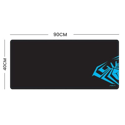 Aula MP-XL 90x40cm Gaming Oyuncu Mousepad Kaymaz Tabanlı Kenar Dikişli Siyah - 7