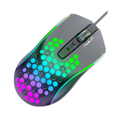 Aula S11 3600DPI RGB Optik Oyuncu Gaming Mouse - 3