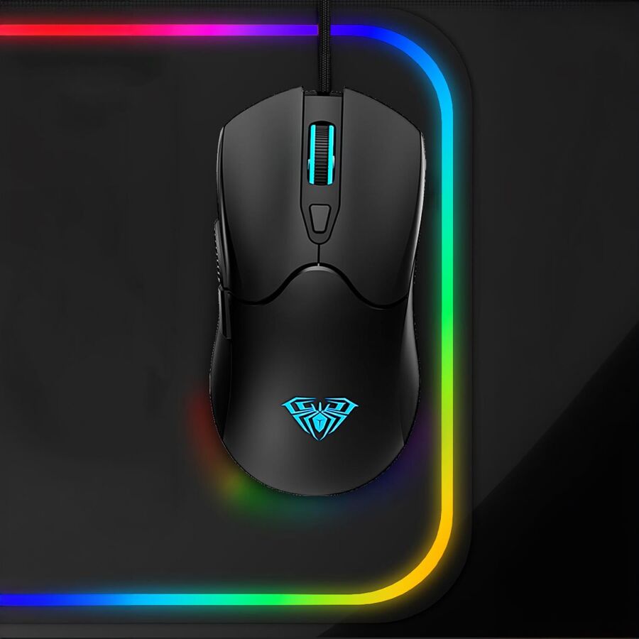 Aula S13 3600 DPI RGB Optik Oyuncu Gaming Mouse - 7