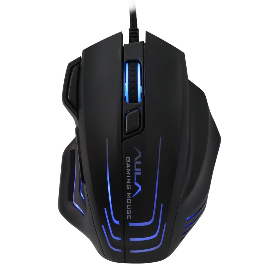Aula S18 6400DPI RGB 7 Programlanabilir Tuş 1000Hz Gaming Oyuncu Mouse - 1