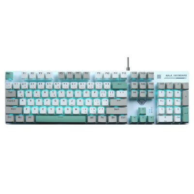 Aula S500 Brown Switch RGB Makrolu Kablolu Gaming Mekanik Oyuncu Klavyesi - 1