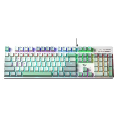 Aula S500 Brown Switch RGB Makrolu Kablolu Gaming Mekanik Oyuncu Klavyesi