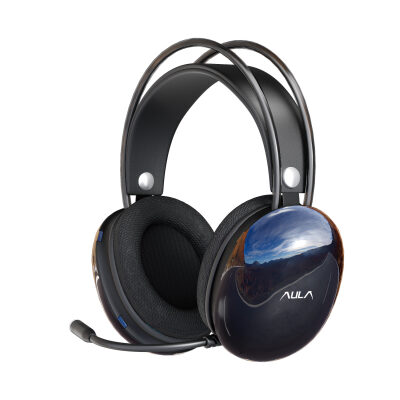 Aula S505 RGB USB Gaming Mikrofonlu Oyuncu Kulaklığı Siyah 