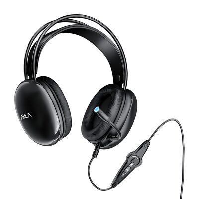 Aula S505 RGB USB Gaming Mikrofonlu Oyuncu Kulaklığı Siyah - 2