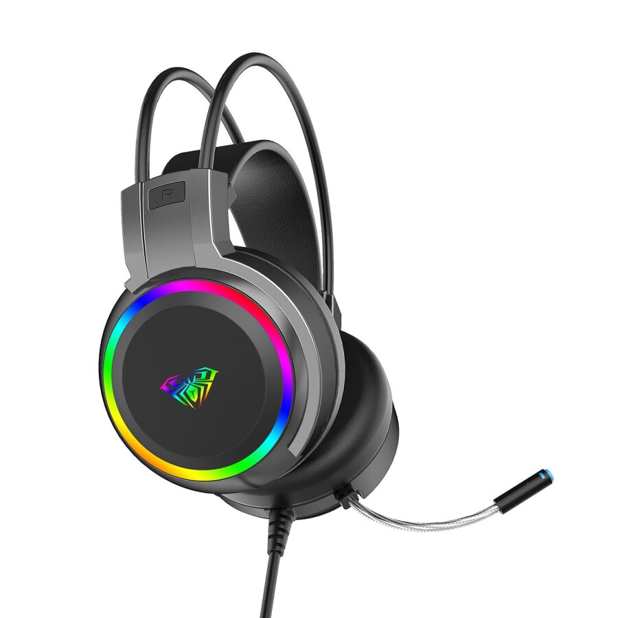Aula S608 Rainbow 3.5mm + USB-A Gaming Oyuncu Kulaküstü Kulaklık - 1