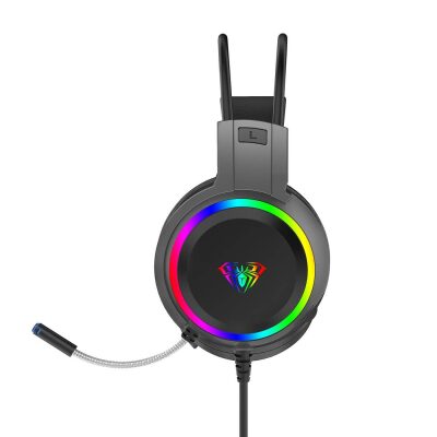 Aula S608 Rainbow 3.5mm + USB-A Gaming Oyuncu Kulaküstü Kulaklık - 3