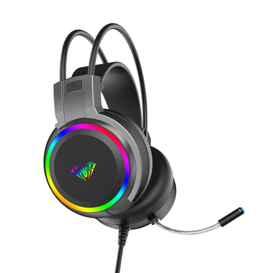 Aula S608 Rainbow 3.5mm + USB-A Gaming Oyuncu Kulaküstü Kulaklık - 1
