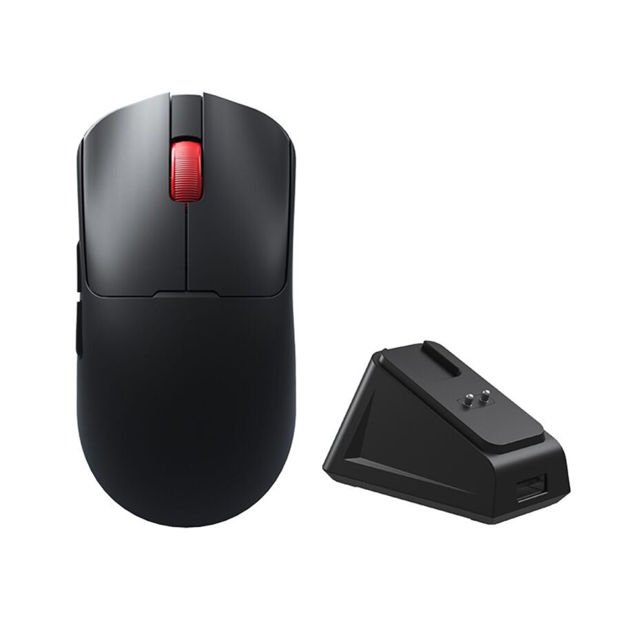 Aula SC380 Pro PAW3311 Sensör 12000 DPI 1000Hz Kablolu ve Kablosuz Gaming Oyuncu Mouse Siyah - 2