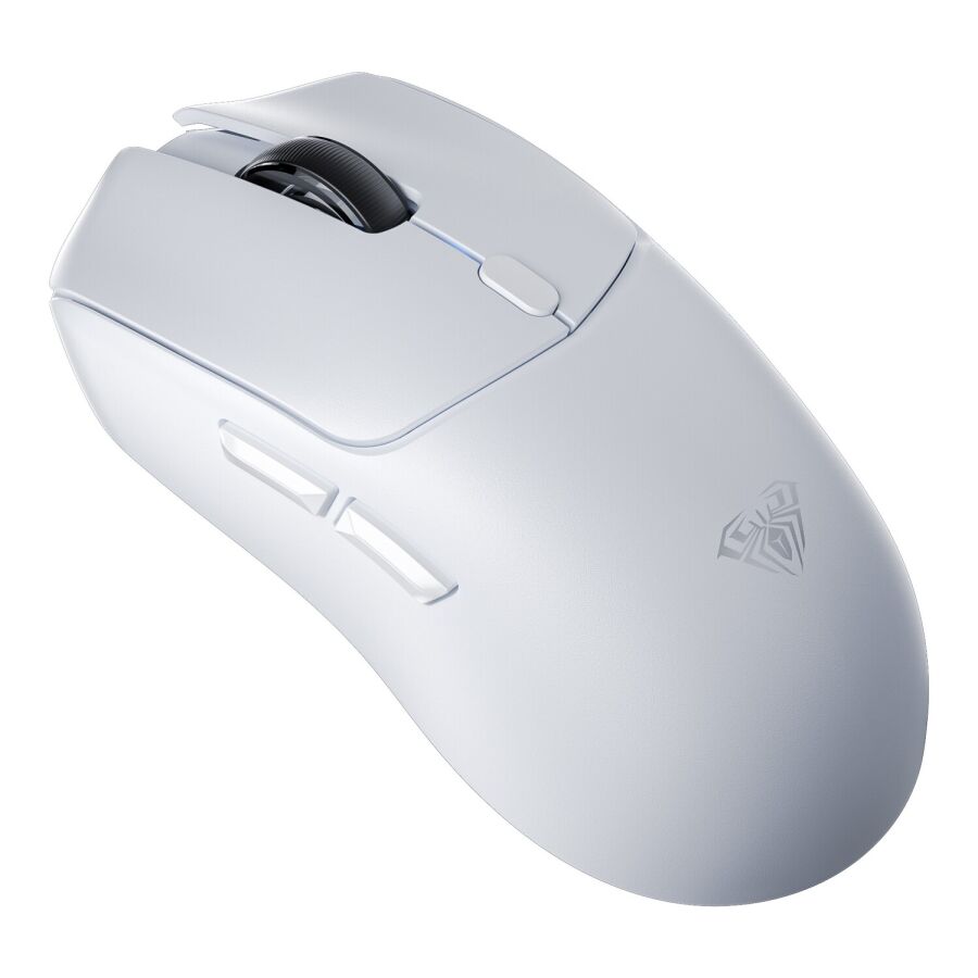 Aula SC580X LightWeight PAW3395 Sensör 10000 DPI 1000Hz Kablolu ve Kablosuz Gaming Oyuncu Mouse Beyaz - 1