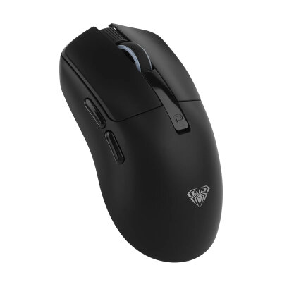 Aula SC590 Pro PAW3311 20000 DPI 1000Hz Tri-Mode Bluetooth 2.4GHz Kablosuz Dijital Ekranlı Hafif Gaming Oyuncu Mouse Siyah - 7