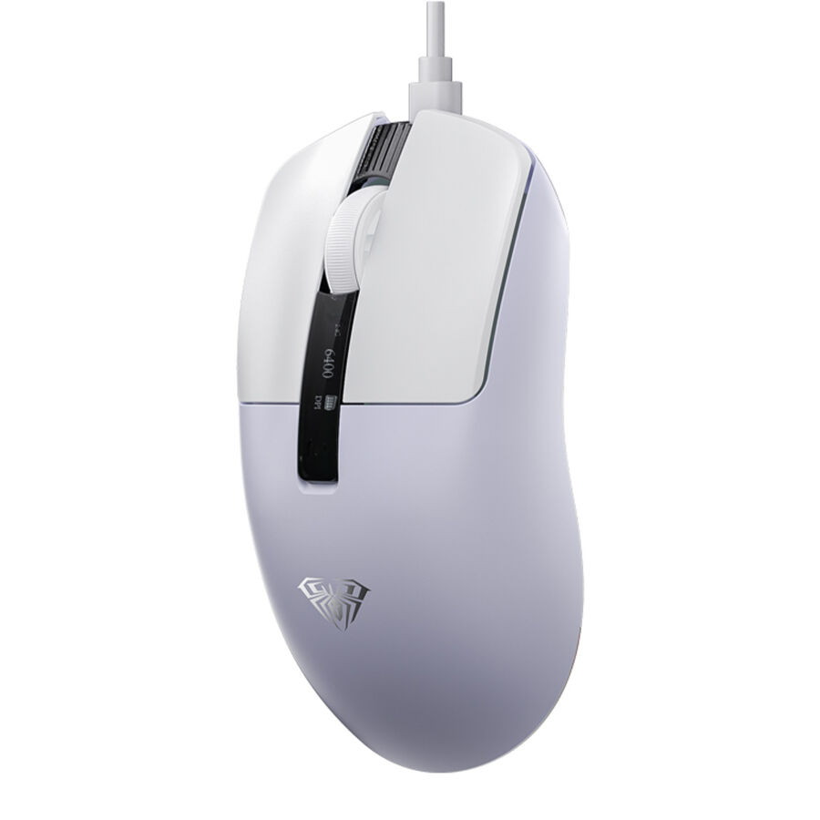 Aula SC590 Pro PAW3311 Sensör 20000 DPI 1000Hz Kablolu ve Kablosuz Gaming Oyuncu Mouse Beyaz - 7