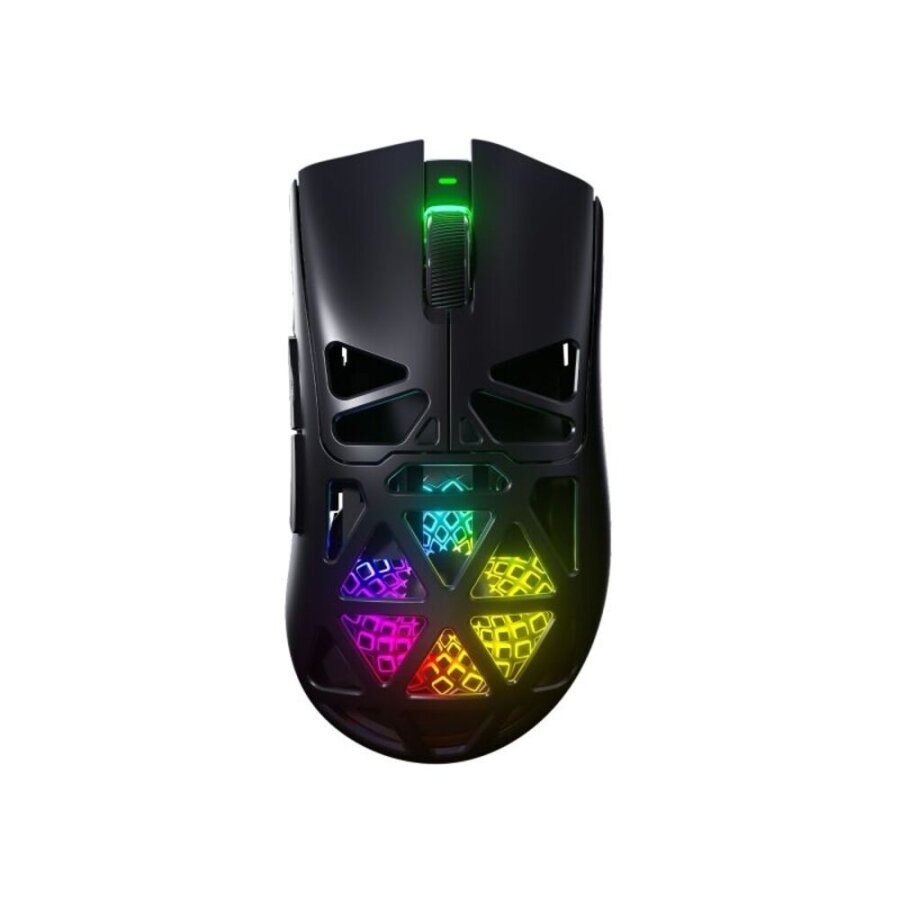 Aula SC620 PAW3311 Sensör 12000 DPI 1000Hz Kablosuz ve Kablolu Gaming Oyuncu Mouse 2.4GHz Siyah - 8