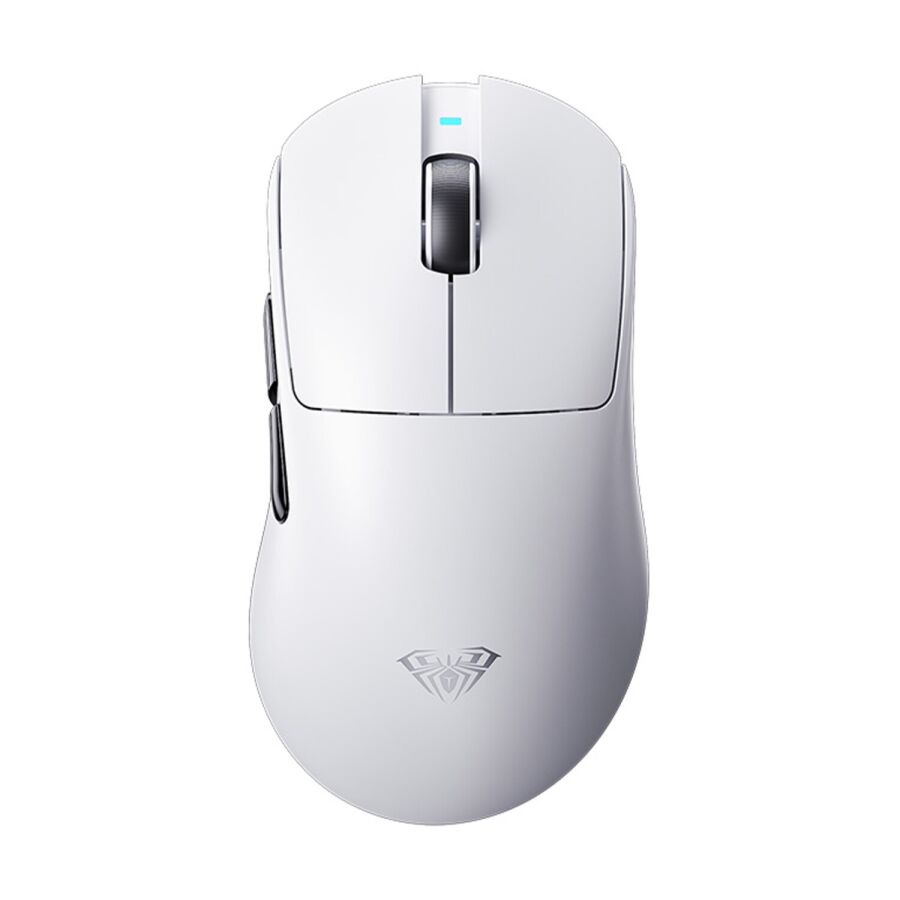 Aula SC900 Pro PAW3395 Sensör 26000 DPI 8000Hz Kablolu ve Kablosuz Gaming Oyuncu Mouse Beyaz - 1