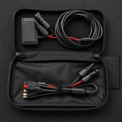 Bix 100W Katlanabilir Taşınabilir Güneş Paneli USB-A Type-C DC Çıkışlı Power Station Uyumlu Konnektör Kit Dahil Outdoor Kamp Karavan Solar Şarj Paneli - 9