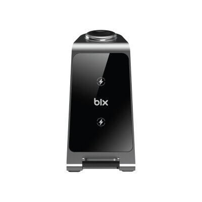 Bix 15W 3’ü 1 Arada iPhone Apple Watch AirPods Uyumlu Ultra İnce Manyetik Kablosuz Şarj İstasyonu - 2