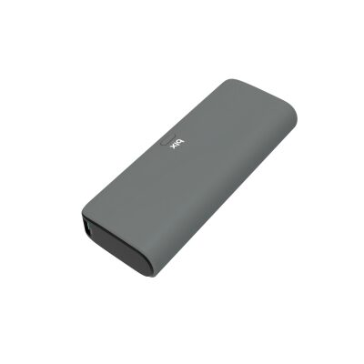 Bix 20000mAh SCP 22.5W USB-A ve Type-C PD 20W Çift Çıkışlı Dijital Ekranlı Portatif Powerbank Gri - 2