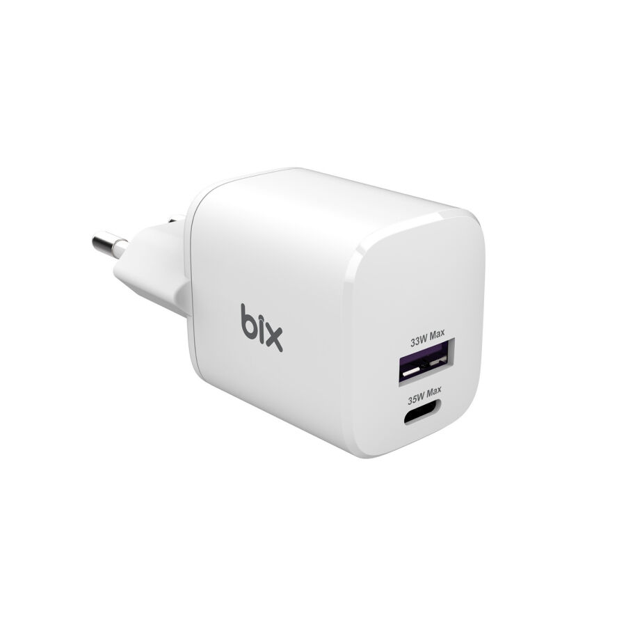 Bix 35W SuperVooc 2.0 GaN USB ve Type-C PD Hızlı Şarj Cihazı - 1