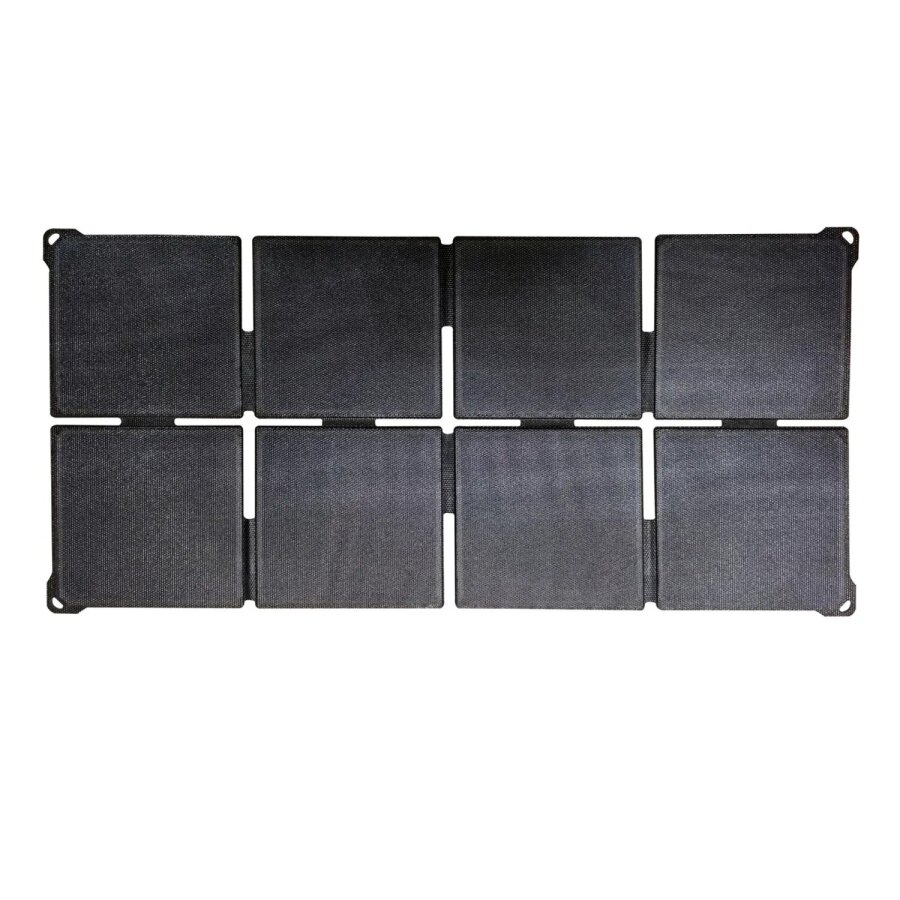 Bix 60W Katlanabilir Taşınabilir Güneş Paneli IP67 Suya Dayanıklı USB-A USB-C ve DC Çıkışlı Power Station Uyumlu Kamp Karavan Outdoor Solar Şarj Paneli - 1