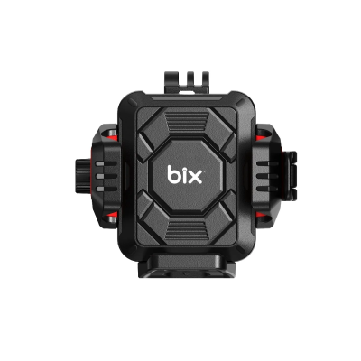 Bix BMPH04 Ayna Bağlantılı 360° Ayarlanabilir Titreşim Önleyici Motosiklet & Bisiklet Telefon Tutucu - 2