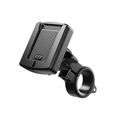 Bix BPH06 Hızlı Kilitli Gidon Bağlantılı Motosiklet ve Bisiklet Telefon Tutucu 360° Döner Güçlü Tutuş
