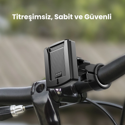 Bix BPH06 Hızlı Kilitli Gidon Bağlantılı Motosiklet ve Bisiklet Telefon Tutucu 360° Döner Güçlü Tutuş - 4