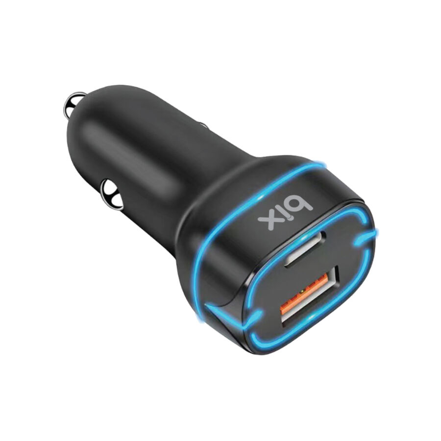Bix BX-CCP36WT 36W QC 3.0 USB PD Araç İçi Hızlı Şarj Adaptörü Siyah - 2