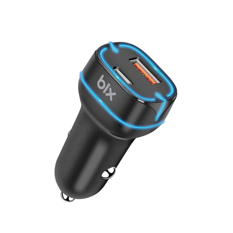 Bix BX-CCP36WT 36W QC 3.0 USB PD Araç İçi Hızlı Şarj Adaptörü Siyah - 3