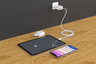 Bix BX-L10TA USB Şarj Cihazı ve Lightning Data Şarj Kablosu 1 Metre - 2