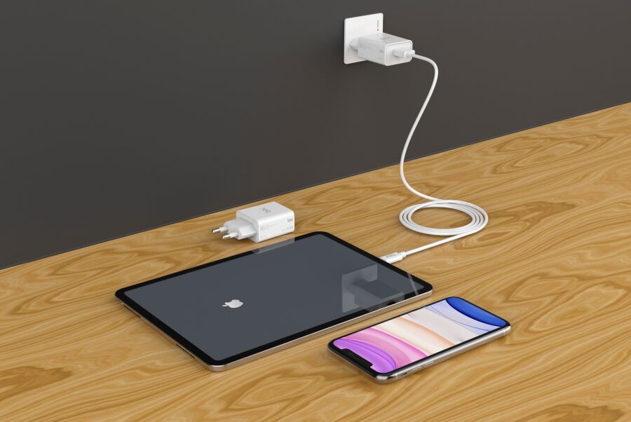 Bix BX-L10TA USB Şarj Cihazı ve Lightning Data Şarj Kablosu 1 Metre - 2