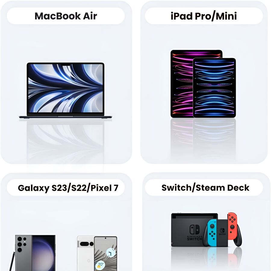 Bix BX-UC02C 60W Type-C to Type-C Hızlı Şarj ve Data Kablosu 1 Metre Siyah - 5