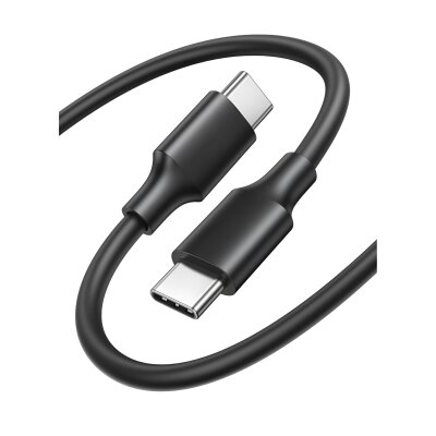 Bix BX-UC02C 60W Type-C to Type-C Hızlı Şarj ve Data Kablosu 1 Metre Siyah - 2