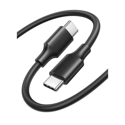 Bix BX-UC02C 60W Type-C to Type-C Hızlı Şarj ve Data Kablosu 1 Metre Siyah - 2