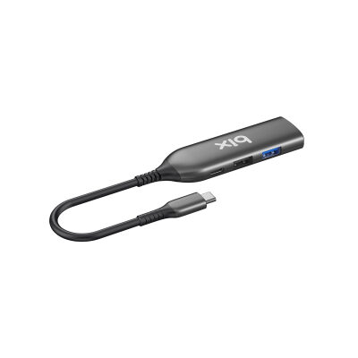 Bix BX03HB MAX Type-C to 4K HDMI USB PD Dönüştürücü Adaptör - 2