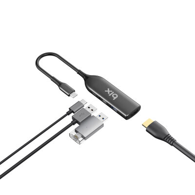 Bix BX03HB MAX Type-C to 4K HDMI USB PD Dönüştürücü Adaptör - 3