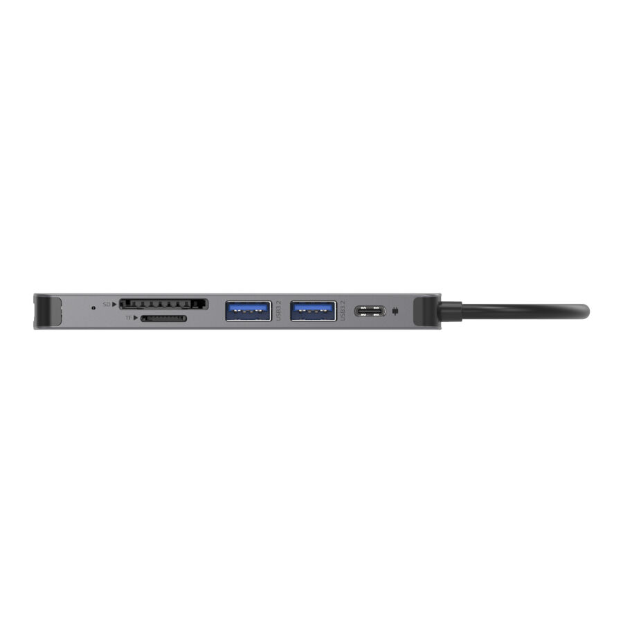 Bix BX09HB Type-C Hub 4K HDMI USB 3.2 Kart Okuyucu Macbook Uyumlu Çoklayıcı Adaptör - 4